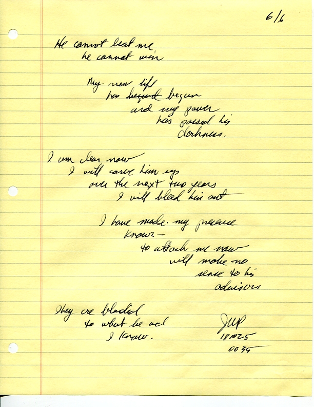 John WorldPeace Poems 2018